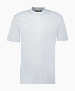 T-Shirts^Valenza T-Shirt Interlock Supima Midden Blauw