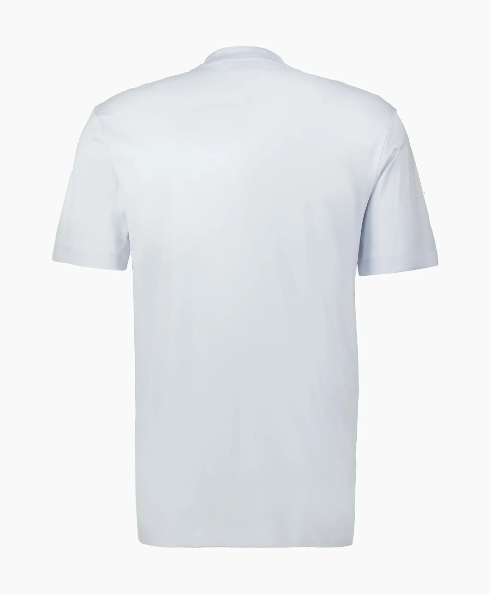 T-Shirts^Valenza T-Shirt Interlock Supima Midden Blauw