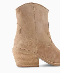 Laarzen^Via Vai Enkellaars Eveline Beige