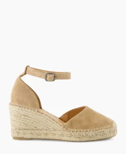 Instappers^Via Vai Espadrille Flora Braid Beige