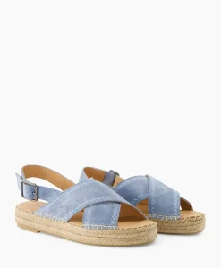Instappers^Via Vai Espadrille Mondi Sun Blauw