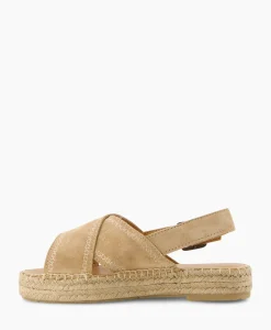 Instappers^Via Vai Espadrille Mondi Sun Beige