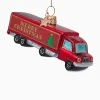 Lifestyle^Vondels Kerstbal Christmas Truck Rood
