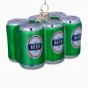 Lifestyle^Vondels Kerstbal Sixpack Bier Groen