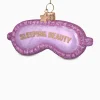 Lifestyle^Vondels Kerstbal Sleeping Beauty Slaapmasker Pink