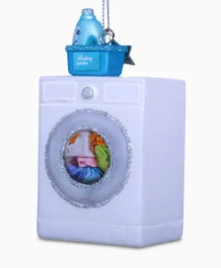 Lifestyle^Vondels Kerstbal Wasmachine Wit