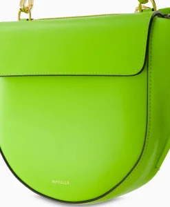 Bruiloftskleding^Wandler Crossbody Tas Hortensia Mini Groen