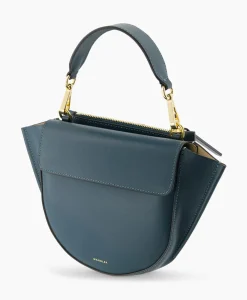 Tassen^Wandler Crossbody Tas Hortensia Mini Petrol