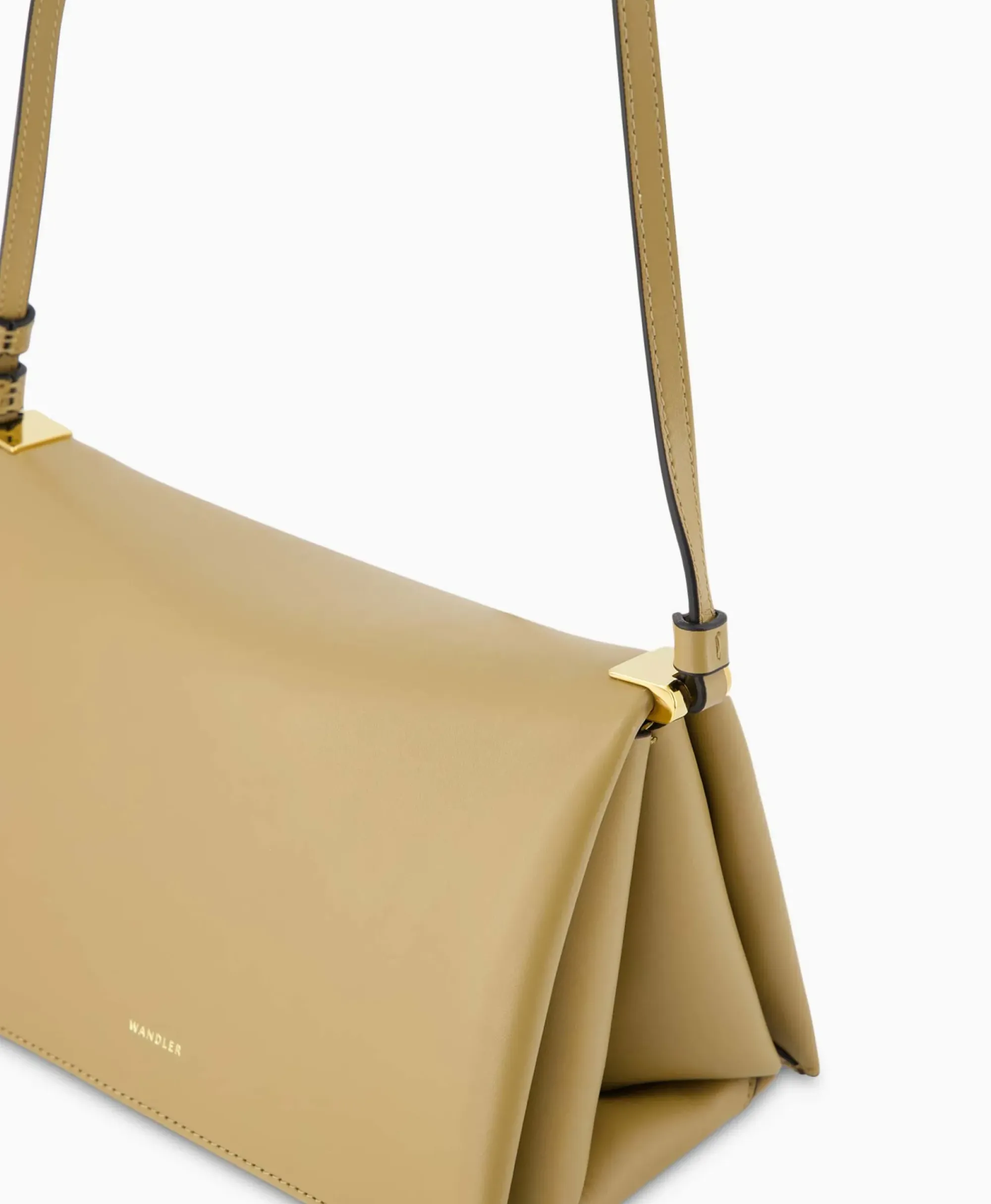 Tassen^Wandler Schouder / Hand Tas Uma Baguette Bruin