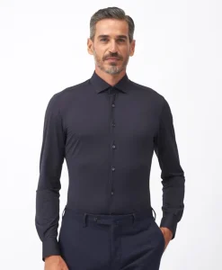 Overhemden^Xacus Active Shirt Blauw