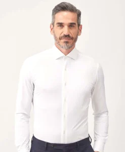 Overhemden^Xacus Active Shirt Wit