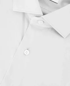 Overhemden^Xacus Tailor Fit Shirt Wit