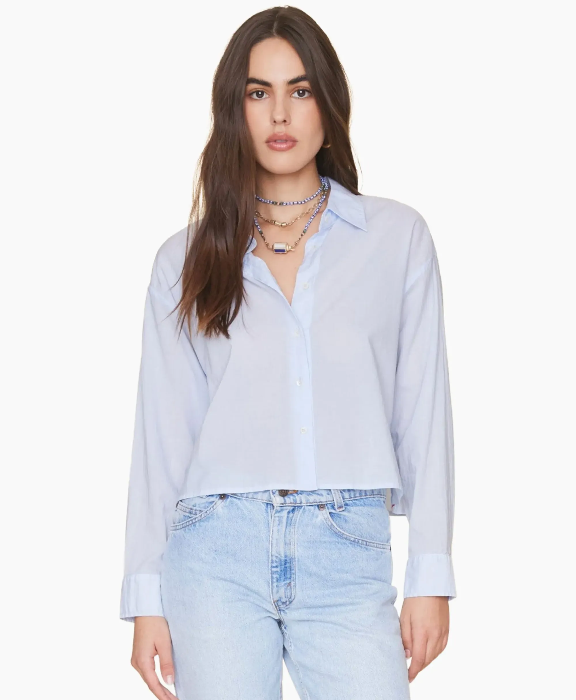 Blouses^Xirena Blouse Dawson Licht Blauw