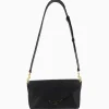 Tassen^Zadig & Voltaire Zadig & Voltaire Crossbody Tas Borderline Daily Grained Leath Zwart