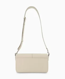 Tassen^Zadig & Voltaire Zadig & Voltaire Crossbody Tas Borderline Daily Grained Leath Ecru