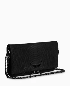 Tassen^Zadig & Voltaire Zadig & Voltaire Crossbody Tas Rock Soft Savage Zwart