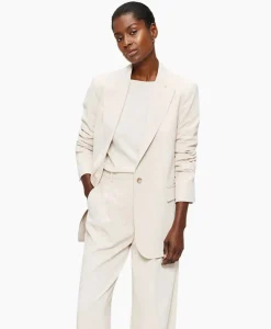 Blazers^Zenggi Blazer Cool Panama Off White