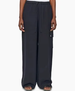 Broeken^Zenggi Cargobroek Relaxed Donker Blauw