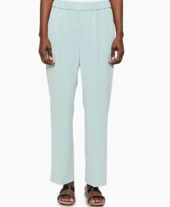 Broeken^Zenggi Chino Japanese Crepe Relaxed Licht Groen