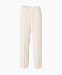 Broeken^Zenggi Chino Japanese Crepe Relaxed Off White