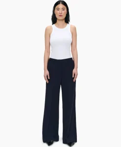 Broeken^Zenggi Pantalon Techno Silk Donker Blauw