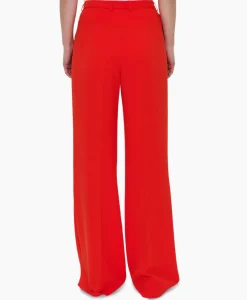 Broeken^Zenggi Pantalon Techno Silk Rood