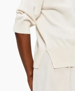 T-Shirts & Tops^Zenggi Top Relaxed Short Sleeve Off White