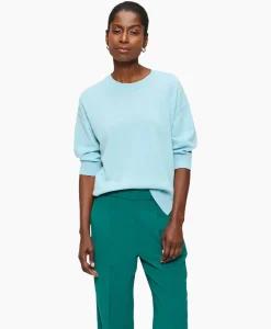 T-Shirts & Tops^Zenggi Top Relaxed Short Sleeve Aqua
