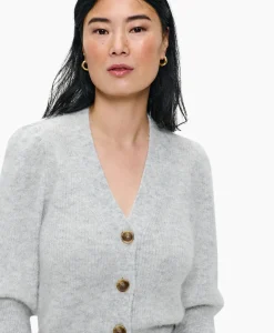 Vesten^Zenggi Vest Cropped 3/4 Sleeve Licht Grijs